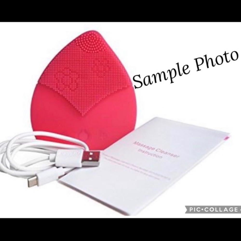 SWISS-ULTIMATE LABS Sonic Leaf massage 3-in-1 Facial Cleansing Brush NIB
